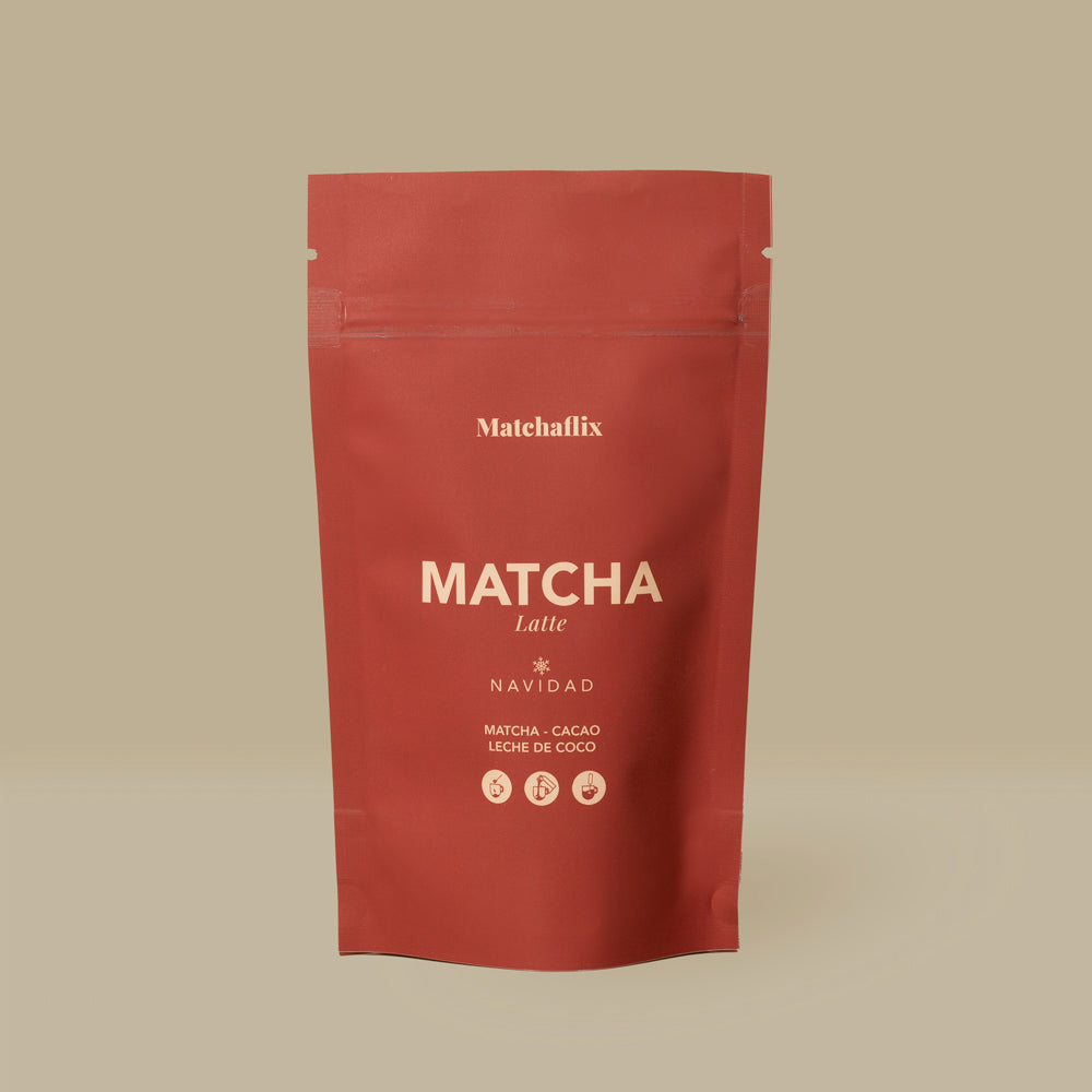 Christmas Matcha Latte