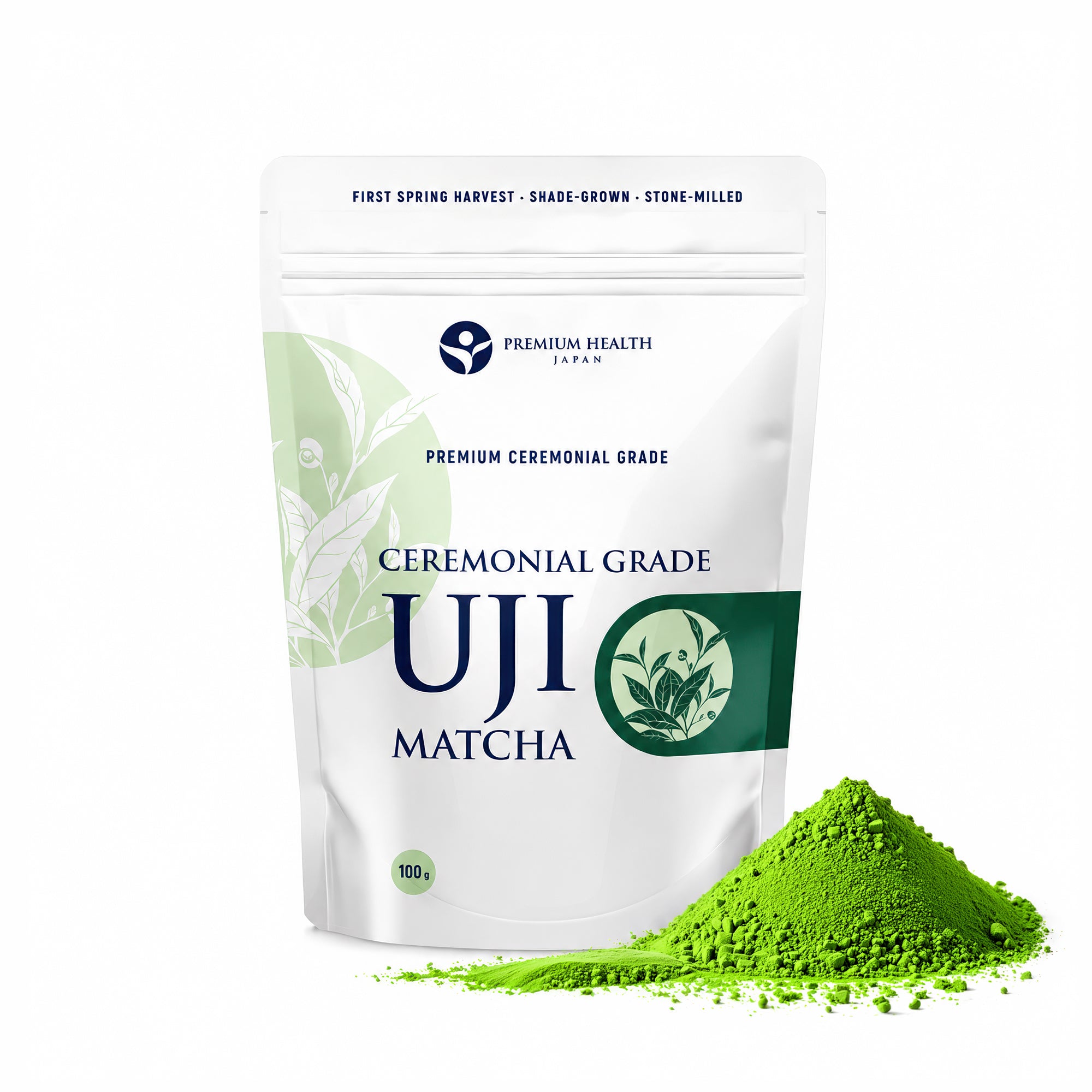 Ceremonial Grade Uji Matcha — First Spring Harvest (100g)