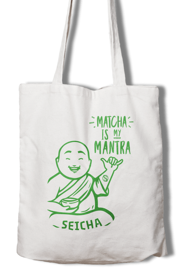 Seicha Jute-Beutel - Matcha is my mantra