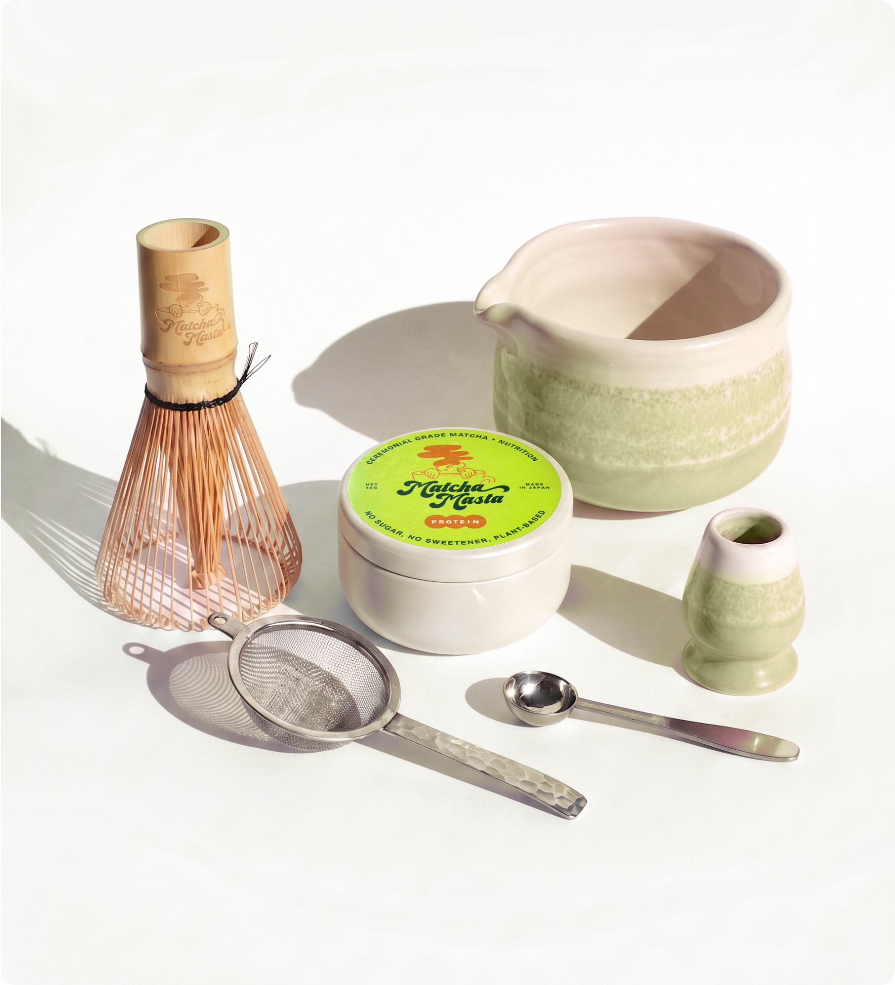 Matcha + Protein 6-Piece Set: Lime Lush