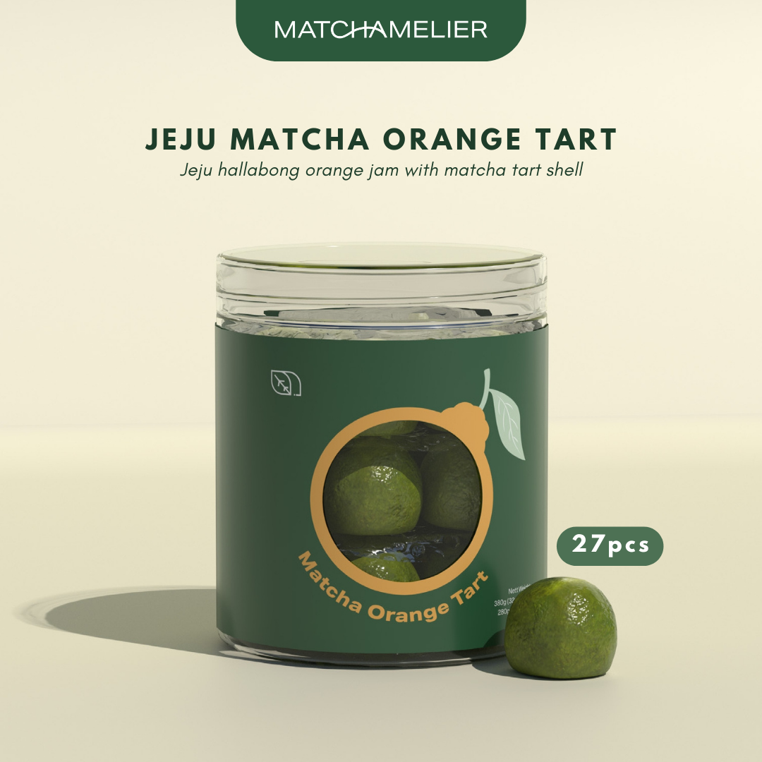 MATCHAMELIER Matcha Orange Tart 27pcs