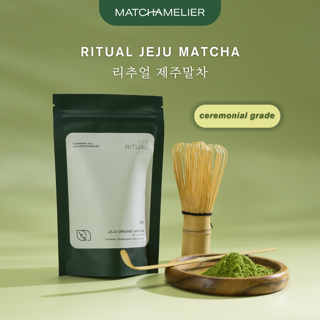 (Pre-Order | ship in 30 days) MATCHAMELIER Ritual Jeju Matcha Powder 리추얼