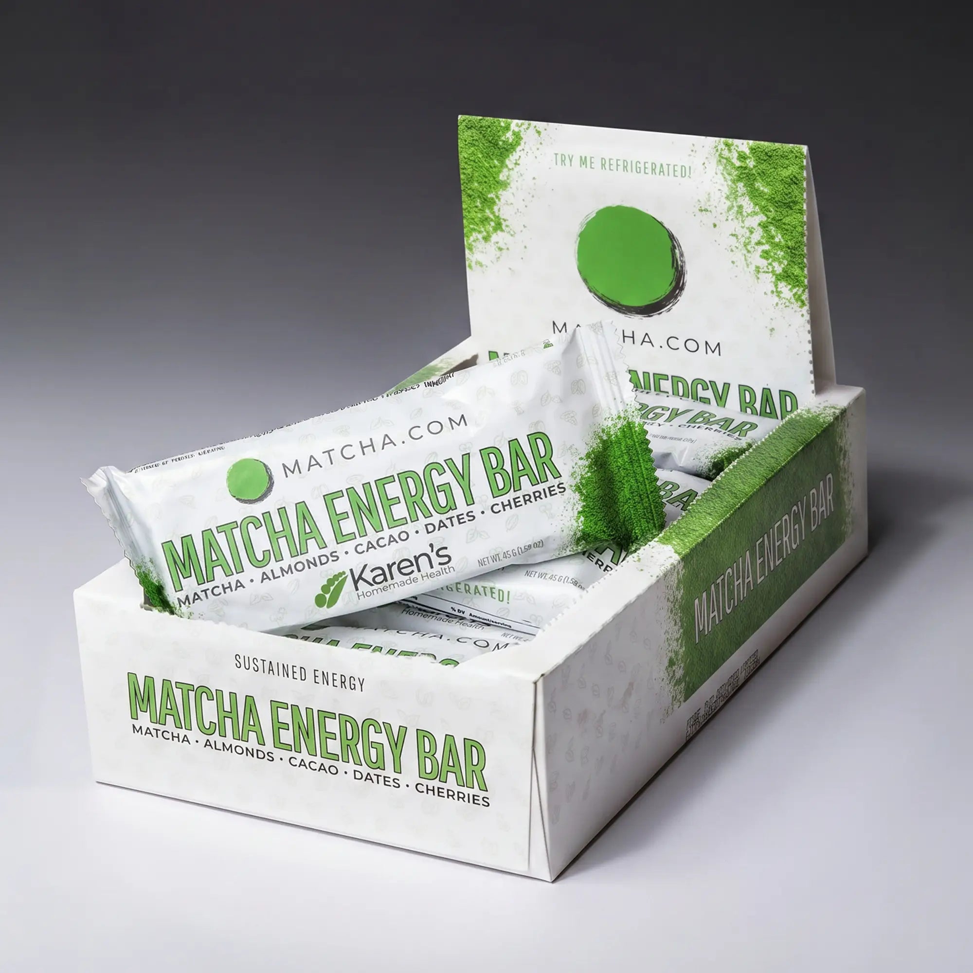 Matcha Energy Bar – Organic, High Fiber, Whole-Food (Dr. Weil Formulated)