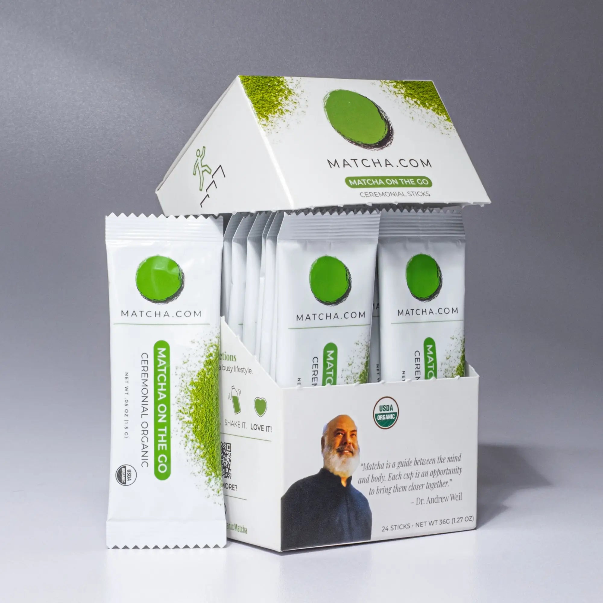 "Matcha on the Go" Organic Ceremonial Stick Packs