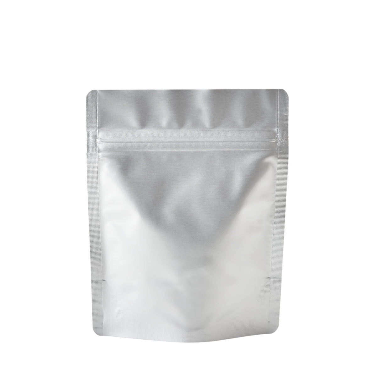 #005 Ceremonial Matcha White Label ZIPPER BAG - COLOR: SILVER
